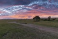 Colourful Sunrise over Masai Mara Plains ,Kenya