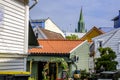 Colourful Traditional Historic Old Building Exteriors Old Town Stavanger