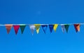 Colourful Triangle Bunting Flags