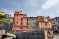 Colourful Typical Medieval Houses Of Tellaro - Liguria - Italy