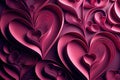 Colourful Valentines Day Background