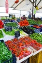 Colourful Vegetables in the Market