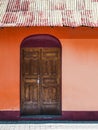 COLOURFUL WINDOWS & DOOR ARCHITECTURE - FLORES, GUATEMALA