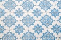 Colourful wall tile design of Lisboa, Portugal Royalty Free Stock Photo