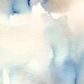 colourful watercolour with blue and white abstract brush strokes background. Generative AI