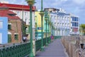 Colourful streets of Bridgetown, Barbados Royalty Free Stock Photo