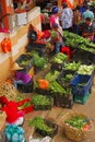 Colourful Wet Market in Seremban Main Market