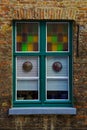 Colourful window Royalty Free Stock Photo