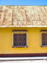 COLOURFUL WINDOWS & DOOR ARCHITECTURE - FLORES, GUATEMALA