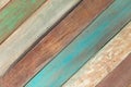 Colourful wood background Royalty Free Stock Photo