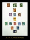 Colourful World postage stamps