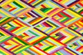 Colourful Zigzag Pattern 