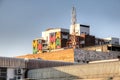 Colourfull building in Maboneng, Johannesburg