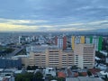 Colourfull Stage Building on Evening Sky