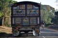 Colourfull TATA truck on the road in Sri Lanka