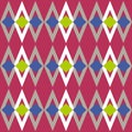 Colourfull Zulu design pattern backgrounds Royalty Free Stock Photo