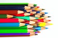 Colouring crayon pencils Royalty Free Stock Photo