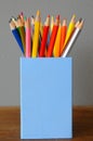 Colouring crayon pencils Royalty Free Stock Photo