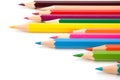 Colouring crayon pencils Royalty Free Stock Photo