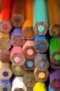 Colouring pencil ends