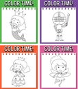 Colouring worksheet for student