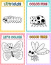 Colouring worksheet for student