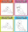 Colouring worksheet for student