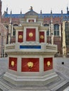 Colours of the Henry V111 Wine Fountain Royalty Free Stock Photo