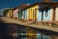 Colours Reflecting of the Cobble Streets