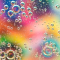 Colrful background with bubbles Royalty Free Stock Photo