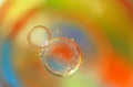 Colrful background with bubbles Royalty Free Stock Photo