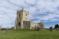 Colston Basset, Nottinghamshire, UK, 21st March 2020, Ruin of St Marys Church Royalty Free Stock Photo