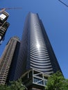 Columbia Center and building under construction Royalty Free Stock Photo