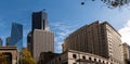 The Columbia Center Tower, The mark and Dexter Norton Building in Seattle, Washington, USA. Royalty Free Stock Photo