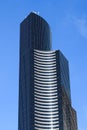 Columbia Center tower in Seattle rising into a blue sky Royalty Free Stock Photo