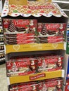 Holiday little Debbie snack cakes display