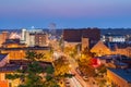 Columbia, Missouri, USA Downtown City Skyline Royalty Free Stock Photo