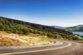 Columbia River Gorge and Coyote Wall View Royalty Free Stock Photo