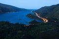 Columbia river gorge National scenic area overlook Royalty Free Stock Photo