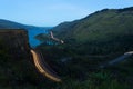 Columbia river gorge National scenic area overlook Royalty Free Stock Photo