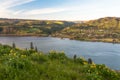 Columbia river gorge National scenic area overlook Royalty Free Stock Photo