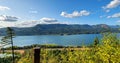 Columbia River Gorge Oregon near Cascade Locks Royalty Free Stock Photo