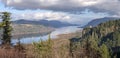 Columbia River Gorge panorama Oregon Royalty Free Stock Photo