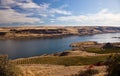 Columbia River from Washington Royalty Free Stock Photo
