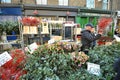 Columbia road flower market London , Uk Royalty Free Stock Photo