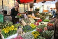 Columbia road flower market London , Uk Royalty Free Stock Photo