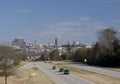 Columbia south carolina skyline Royalty Free Stock Photo