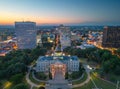 Columbia, South Carolina, USA Downtown Cityscape Royalty Free Stock Photo