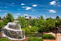 Columbia, South Carolina, USA at Finlay Park Royalty Free Stock Photo
