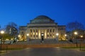 Columbia University New York by night Royalty Free Stock Photo